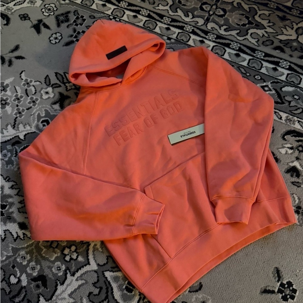 Essentials Bright Orange Hoodie